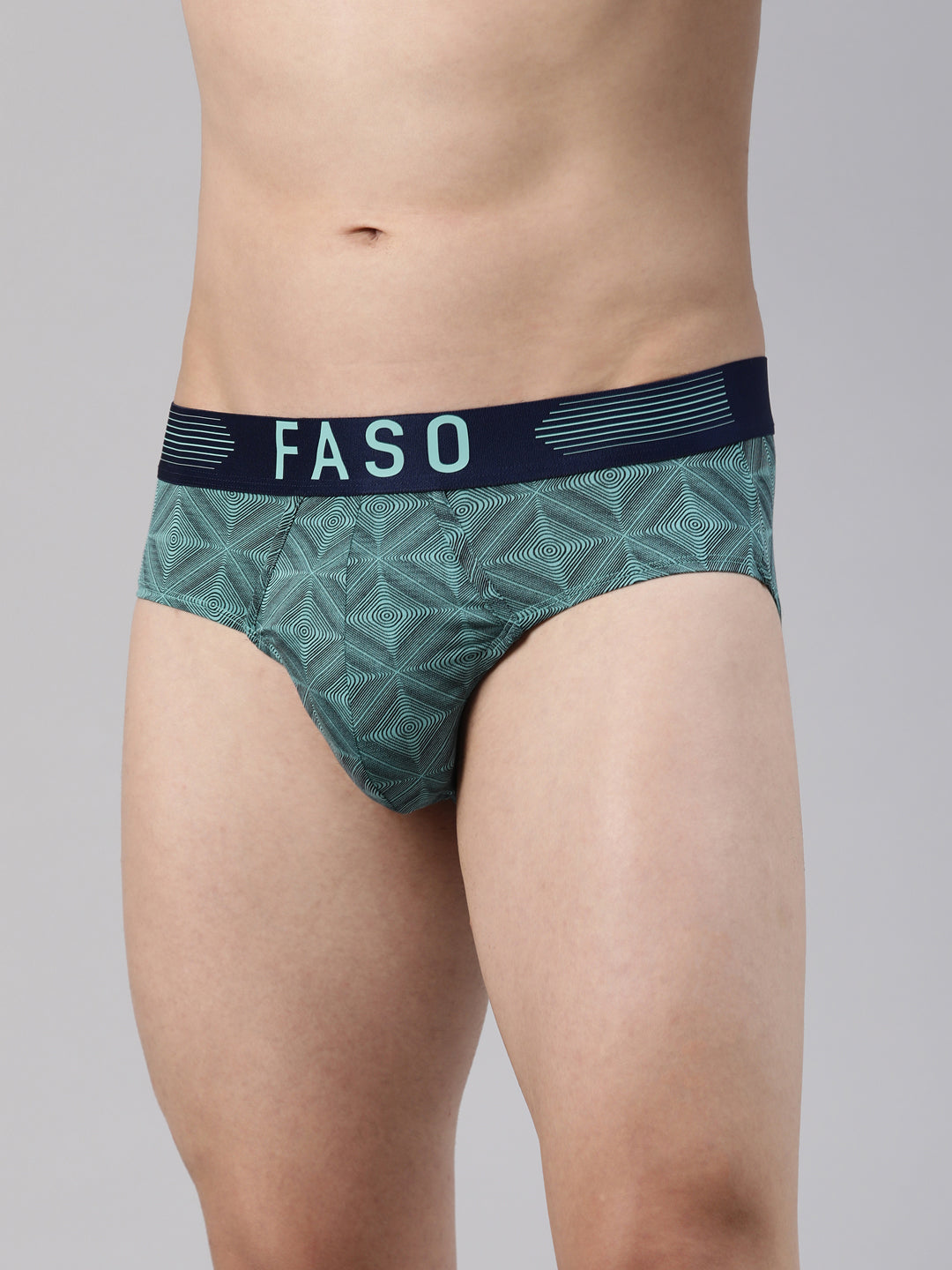 Faso Men's Premium Micro Modal Printed Brief