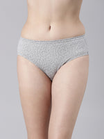 Faso Women's Cotton Inner Elastic Hipster (Pack of 2)