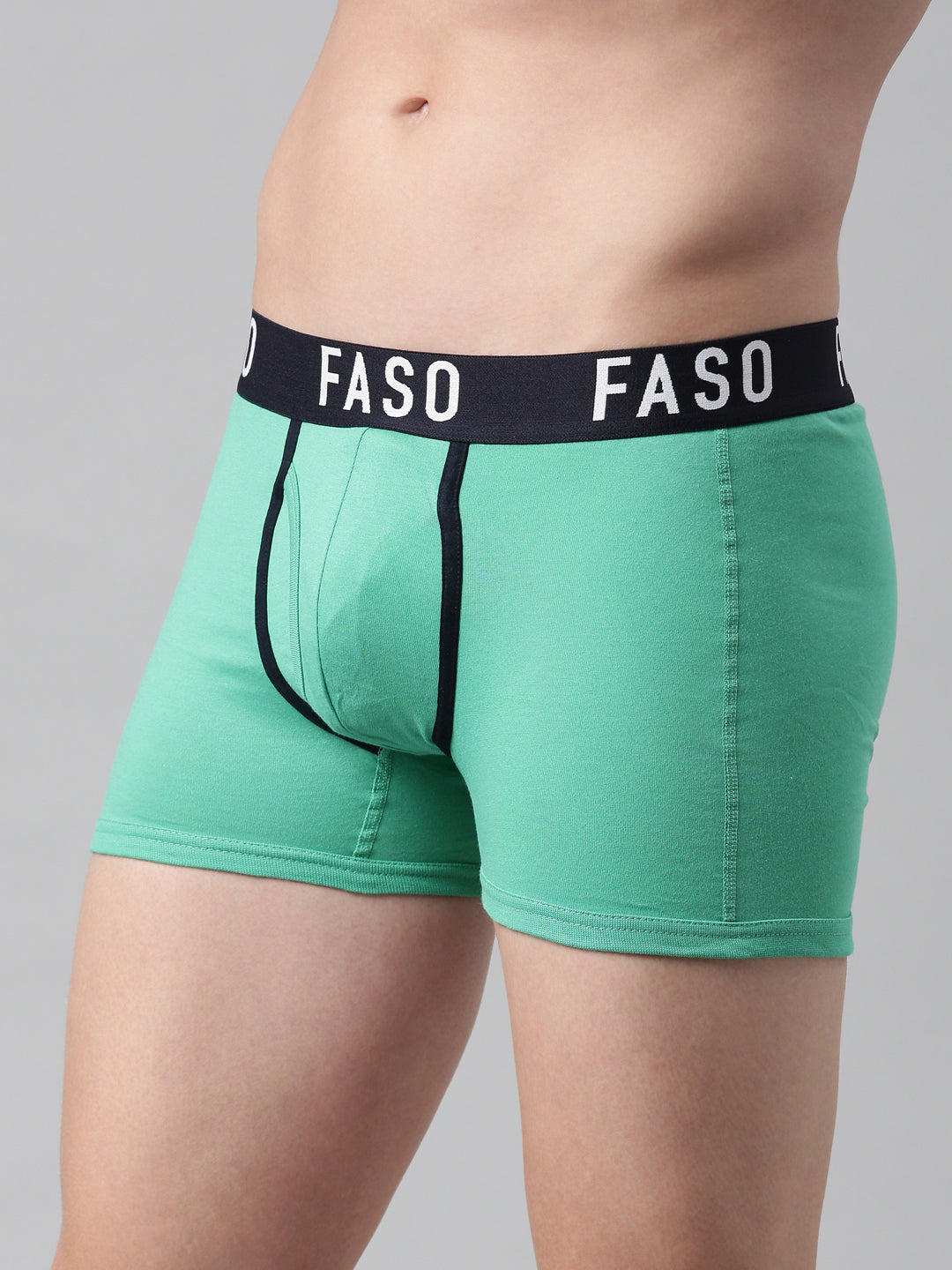 Faso Men's Premium Outer Elastic Trunk