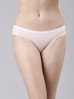 Faso Women's Cotton Outer Elastic Bikini (Pack of 2)