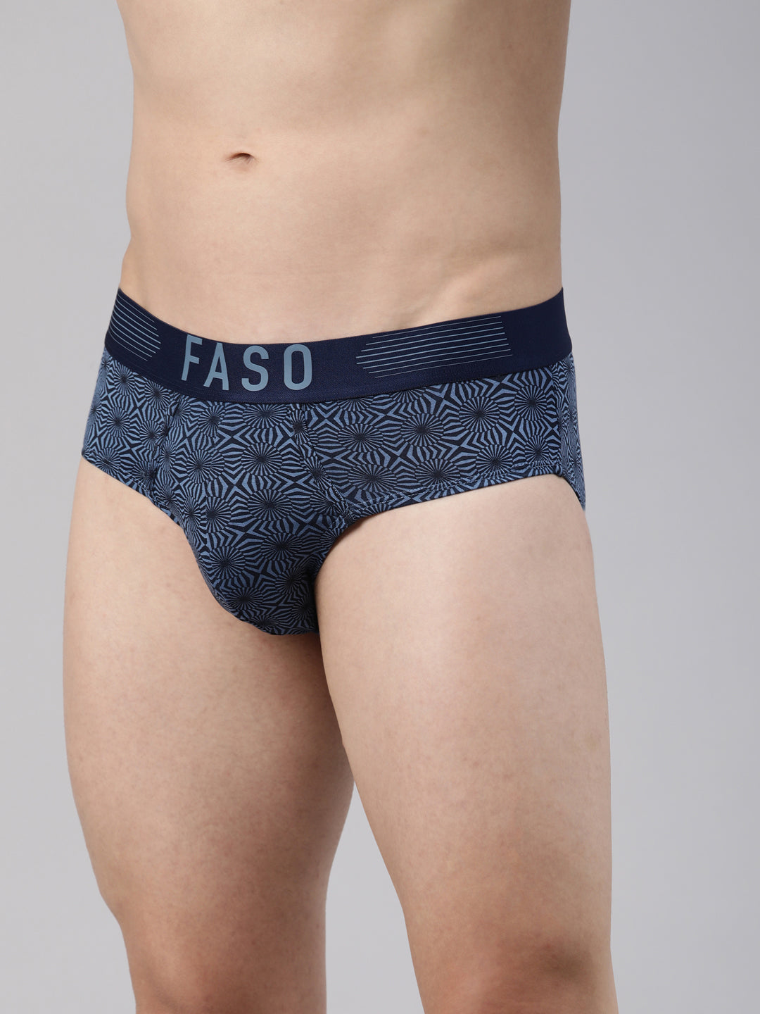 Faso Men's Premium Micro Modal Printed Brief