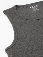 Faso Men's Cotton Rib Comfort Color Vest