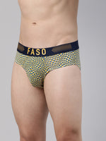 Faso Men's Premium Micro Modal Printed Brief