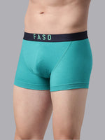 Faso Men's Cotton V-Front Shaped Stretchable Trunk