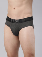 Faso Men's Premium Micro Modal Printed Brief