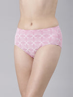 Faso Women's Premium Micro Modal Illusion Printer Hipster