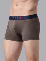 Faso Men's Cotton V-Front Shaped Stretchable Trunk