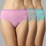 Faso Women's Outer Elastic Hipster (Pack of 3)