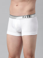 Faso Men's Cotton Modal Metalic Outer Elastic Trunk