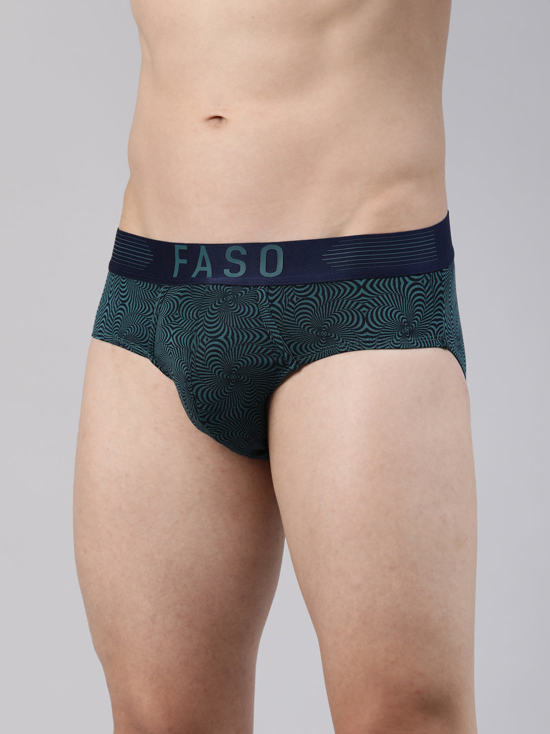 Faso Men's Premium Micro Modal Printed Brief