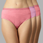 Faso Women's Outer Elastic Hipster (Pack of 3)