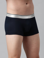 Faso Men's Cotton Modal Metalic Outer Elastic Trunk