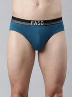 Faso Men's Cotton Outer Elastic Brief(Pack of 2)