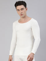 Faso Men's Round Neck Full Sleeve With Rib Thermal T-Shirt