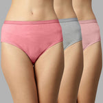 Faso Women's Outer Elastic Hipster (Pack of 3)