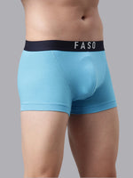 Faso Men's Cotton V-Front Shaped Stretchable Trunk