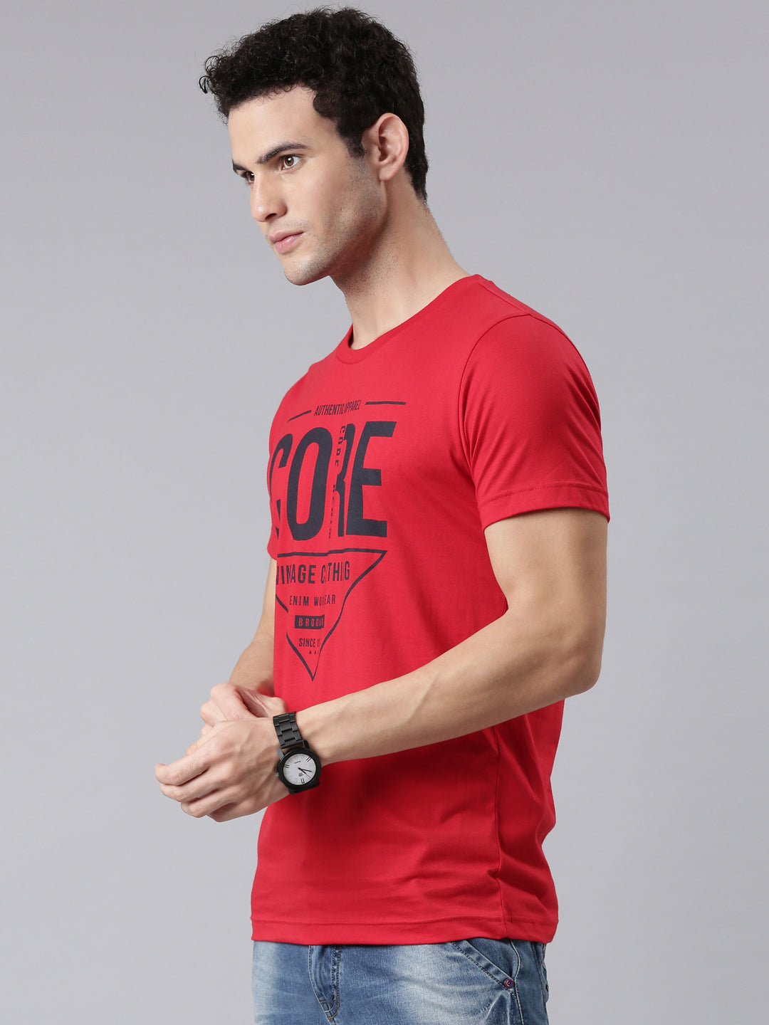 Faso Men's Round Nick T-shirt