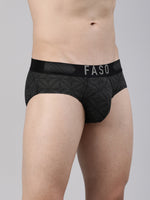 Faso Men's Premium Micro Modal Printed Brief