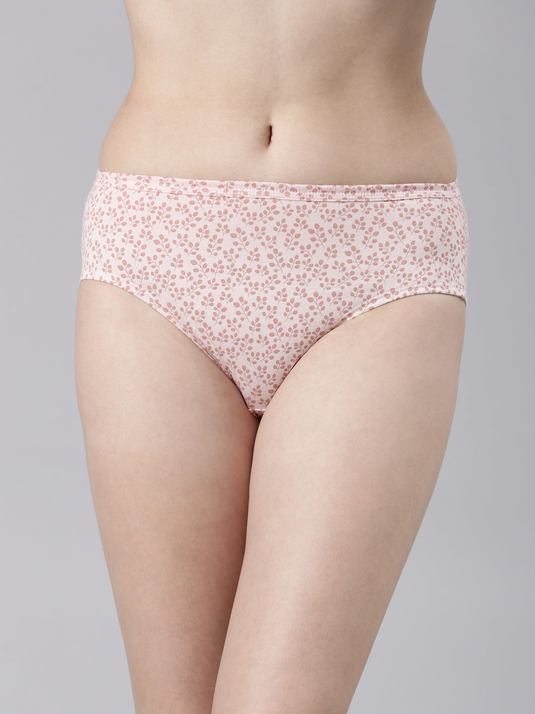 Faso Women's Cotton Inner Elastic Hipster (Pack of 2)