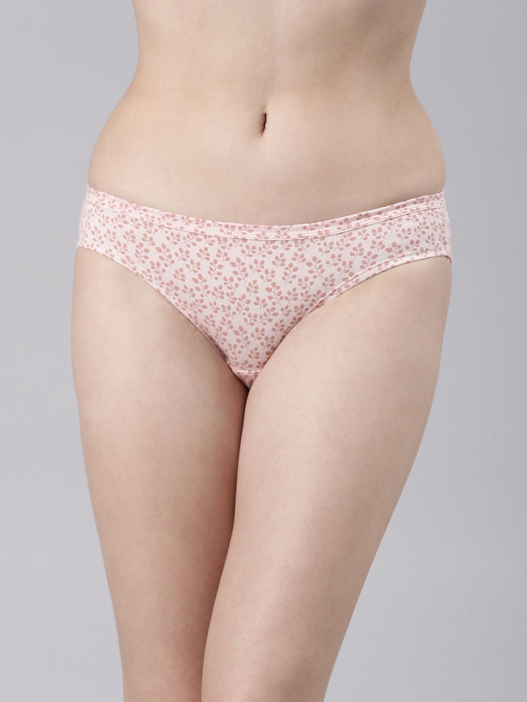 Faso Women's Cotton Inner Elastic Bikini (Pack of 2)