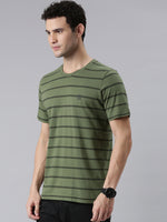 FASO Men’s Yarn Dyed Cotton T-Shirt