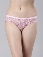 Faso Women's Cotton Outer Elastic Bikini (Pack of 2)