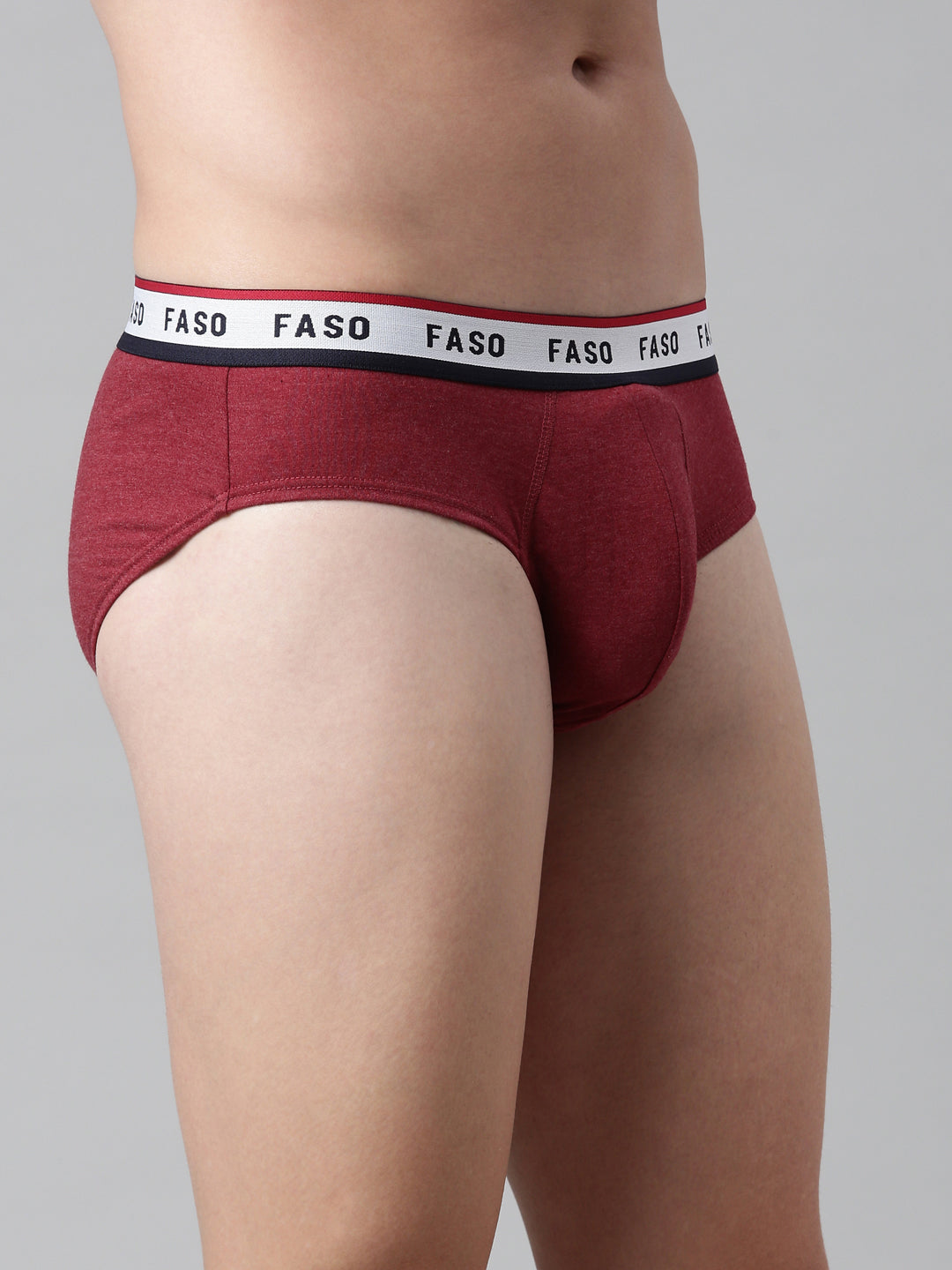 Faso Men's Blend Elastic Brief