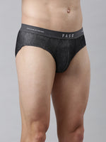 Faso Men's Cotton Denim Look Brief