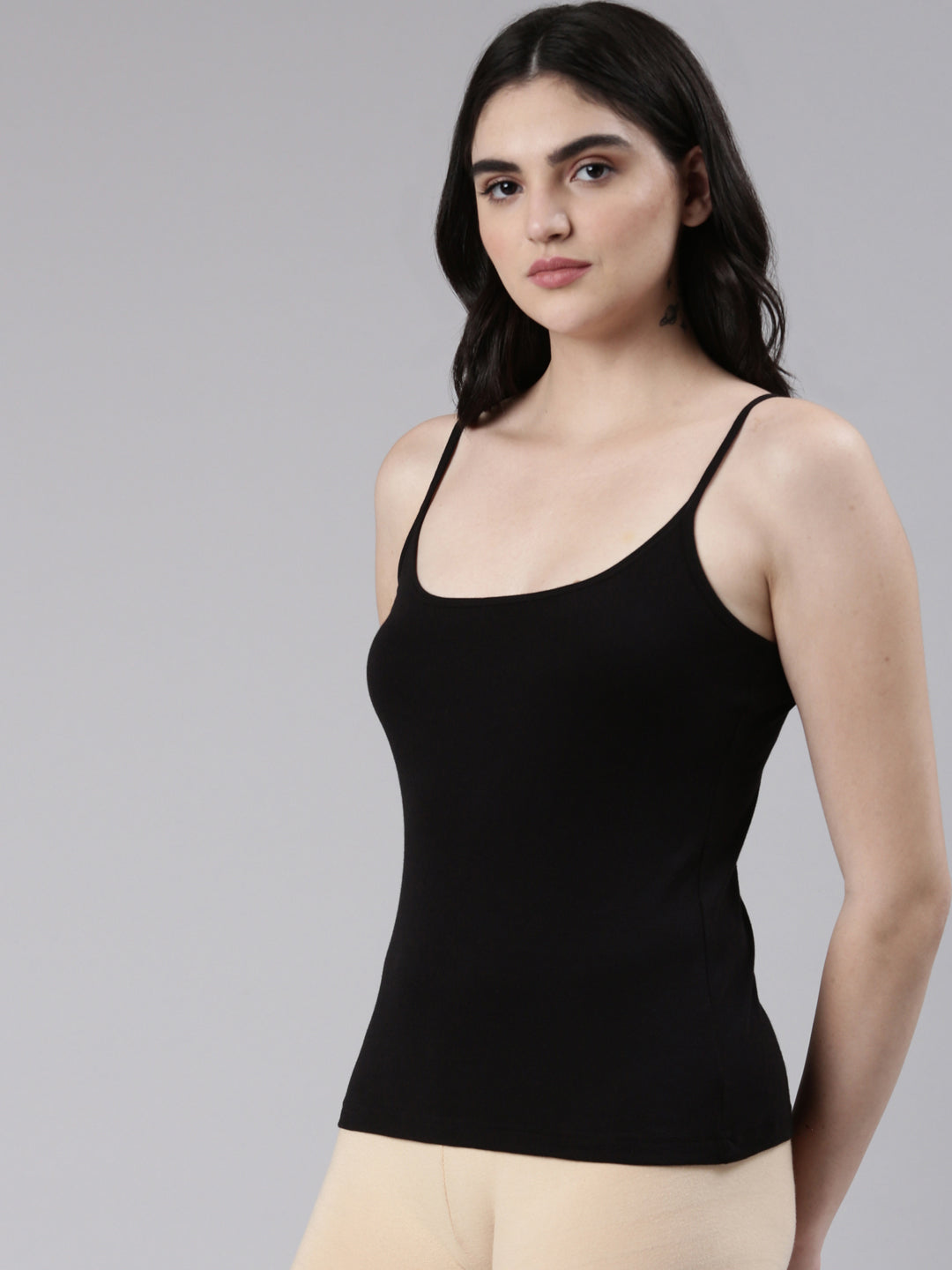 Faso Women's Cotton Rib Camisole