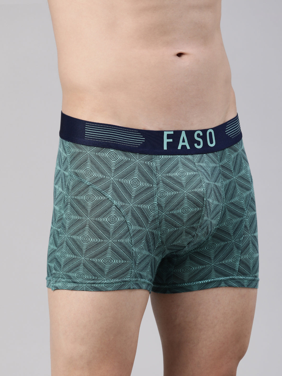 Faso Men's Premium Micro Modal Printed Trunk