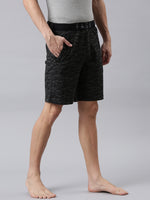 Faso Men's Cotton Elastic Track Shorts