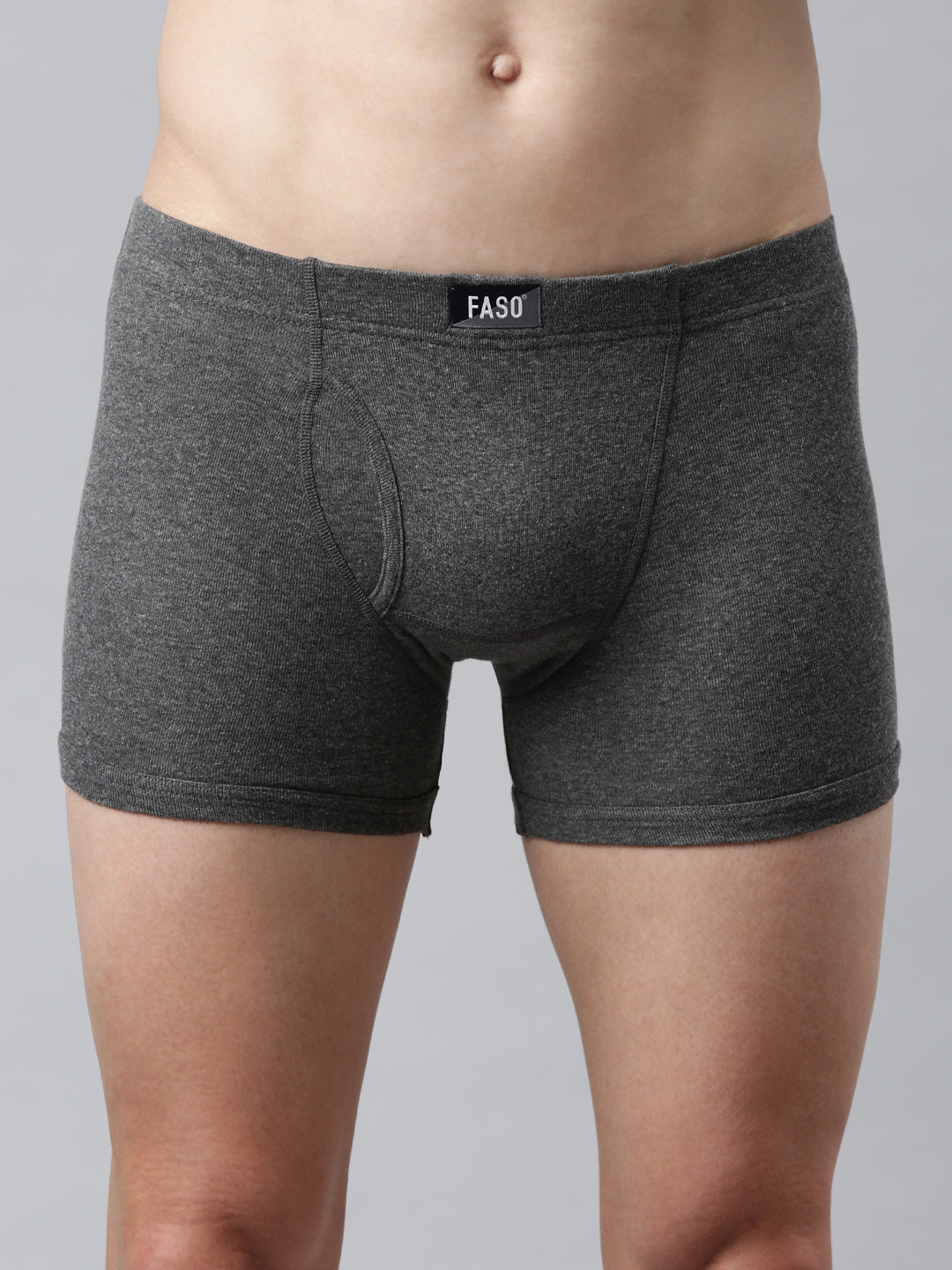 Faso Men's Cotton Inner Elastic Trunk (Pack of 2)