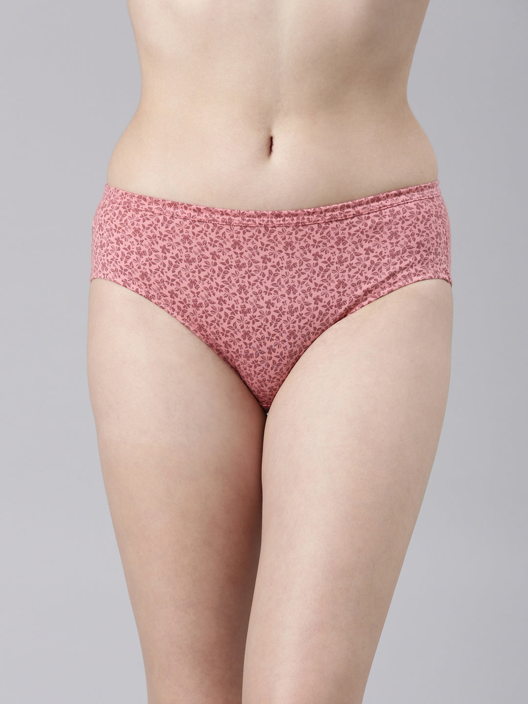 Faso Women's Cotton Inner Elastic Hipster (Pack of 2)