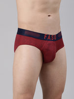 Faso Men's Premium Micro Modal Printed Brief