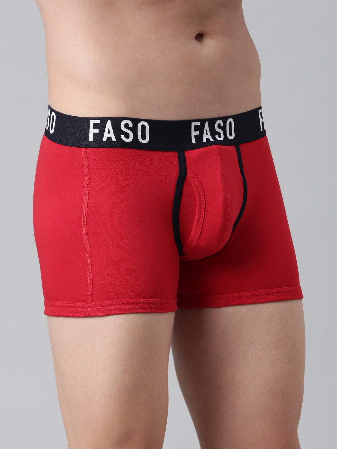 Faso Men's Premium Outer Elastic Trunk