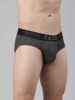 Faso Men's Premium Micro Modal Printed Brief