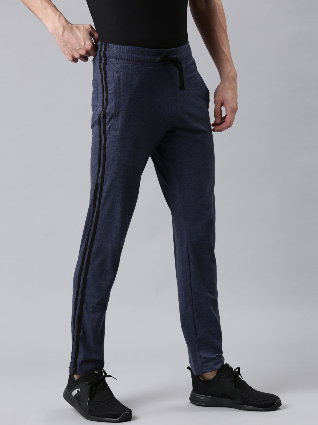 Faso Men's Premium Stripe Track Pants