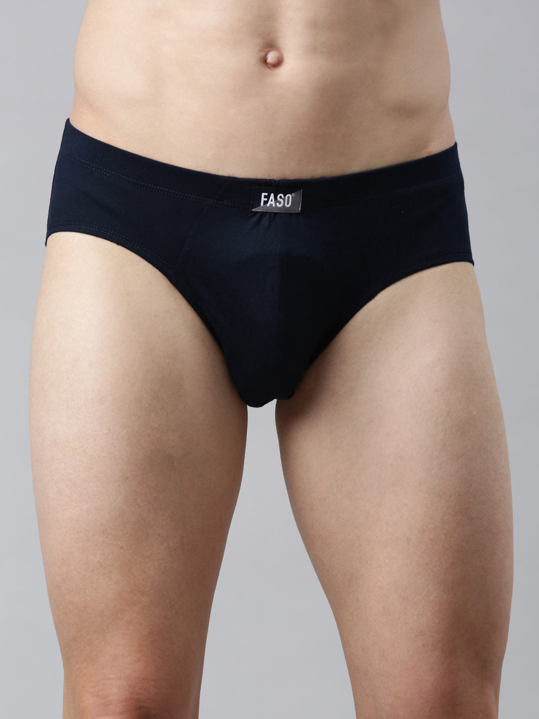 Faso Men's Cotton Inner Elastic Brief (Pack of 2)