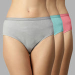 Faso Women's Outer Elastic Hipster (Pack of 3)