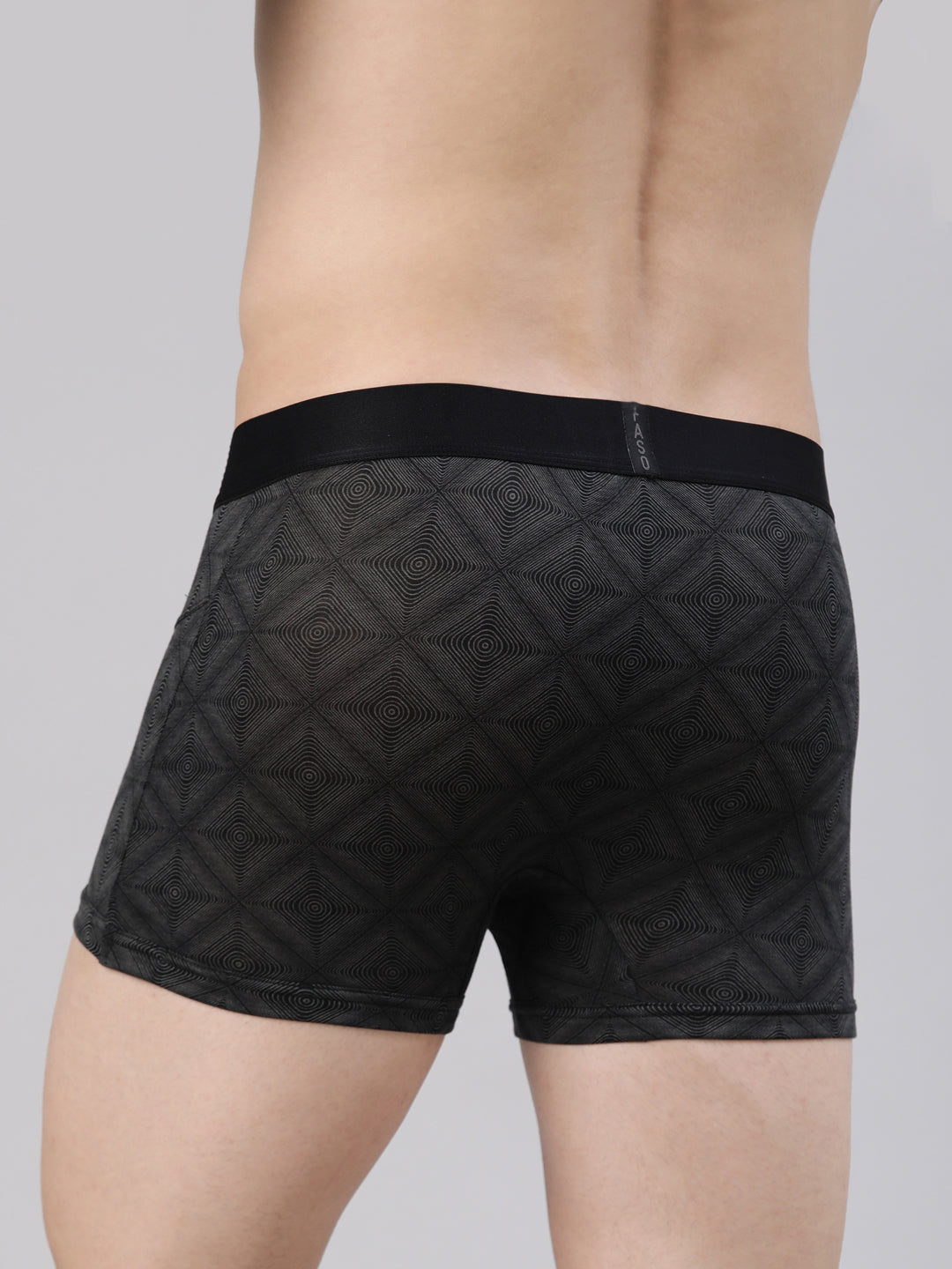 Faso Men's Premium Micro Modal Printed Trunk