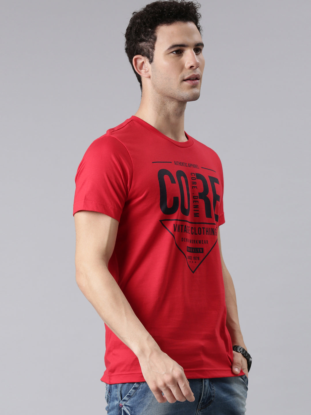 Faso Men's Round Nick T-shirt