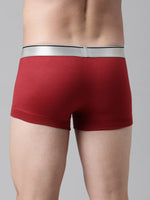 Faso Men's Cotton Modal Metalic Outer Elastic Trunk