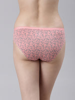 Faso Women's Cotton Outer Elastic Bikini (Pack of 2)