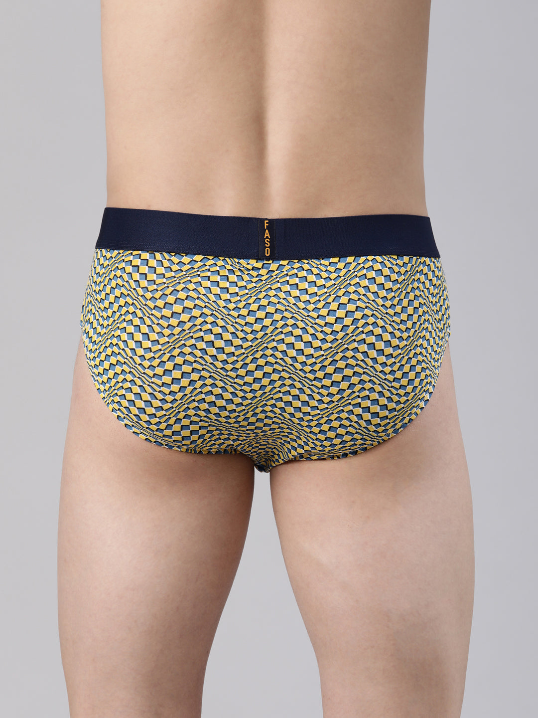 Faso Men's Premium Micro Modal Printed Brief