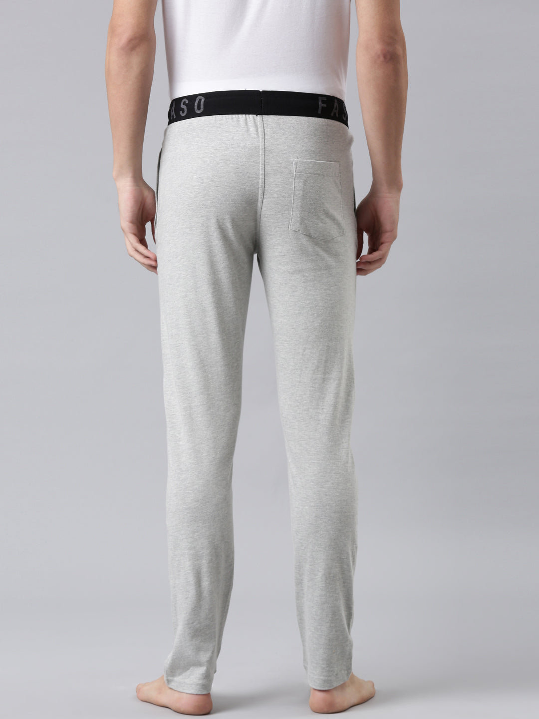 Faso Men's Premium Outer Elastic Track Pant