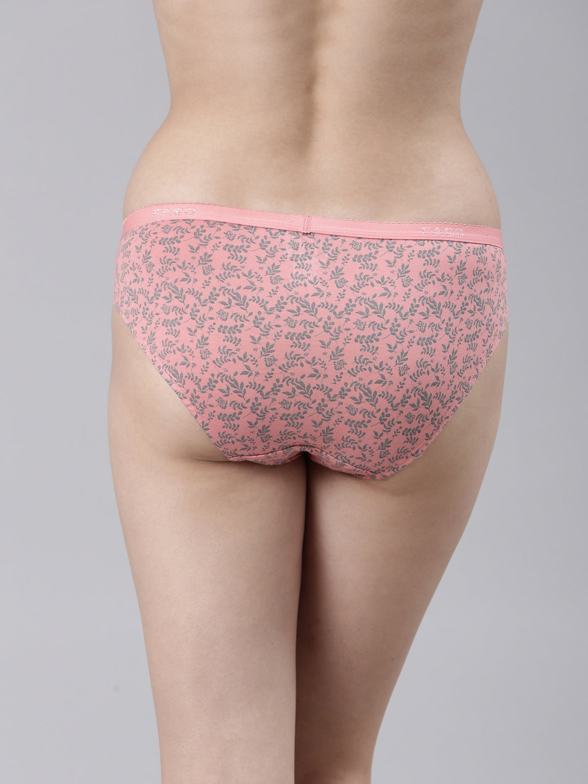 Faso Women's Cotton Outer Elastic Bikini (Pack of 3)