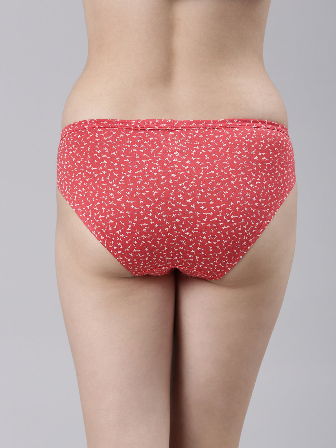 Faso Women's Cotton Inner Elastic Bikini (Pack of 2)