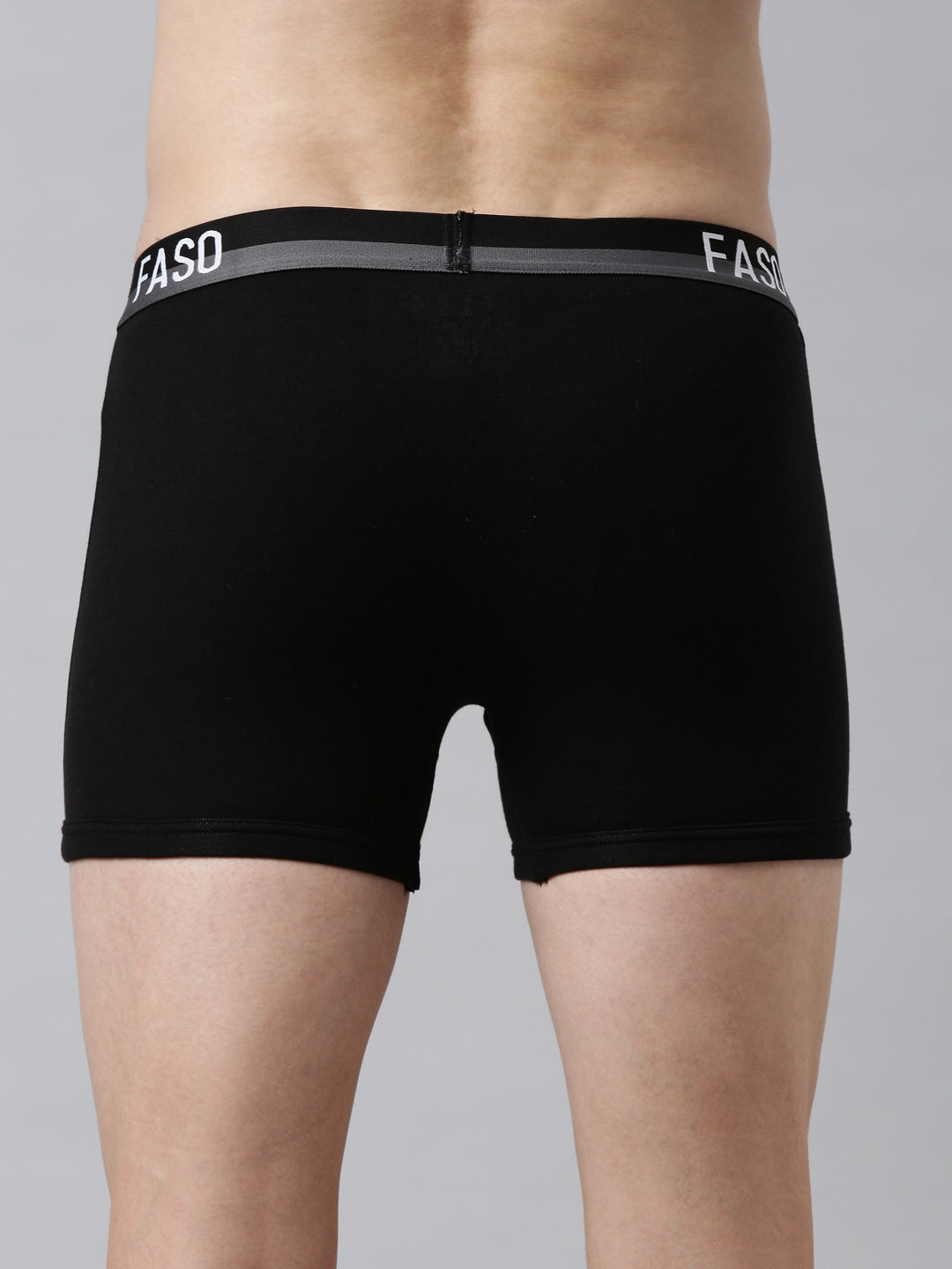 Faso Men's Cotton Outer Elastic Trunk (Pack of 2)