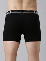 Faso Men's Cotton Outer Elastic Trunk (Pack of 2)