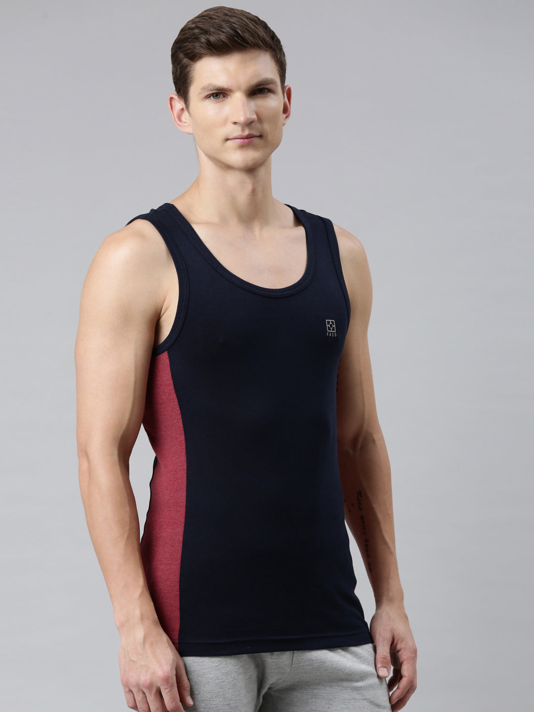 Faso Men's Premium Cotton Vest